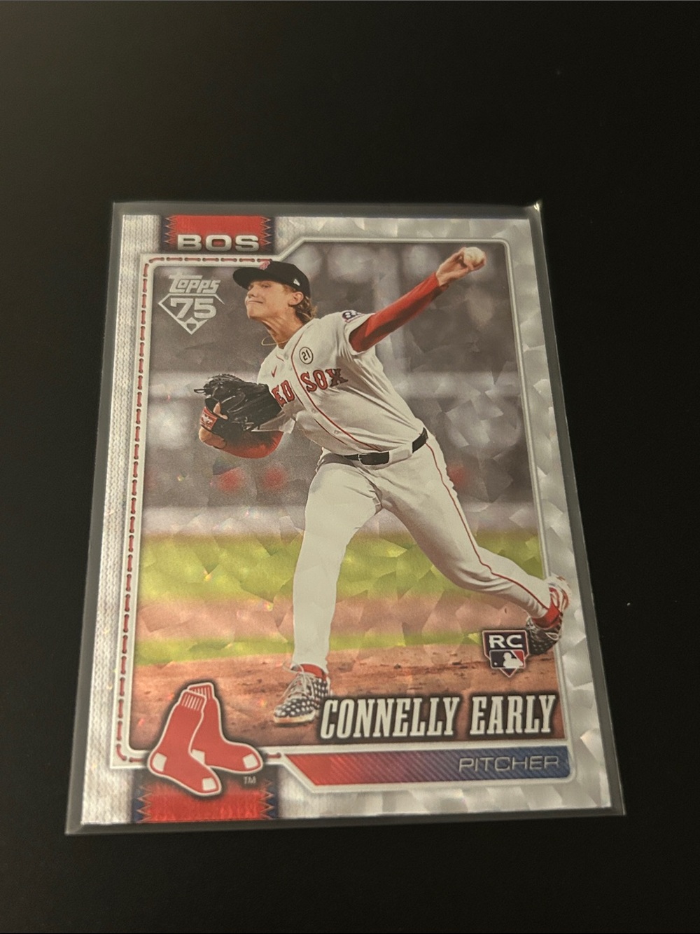 2026 Topps Series 2 Connelly Early RC #501 Crackle Board Foil Red Sox